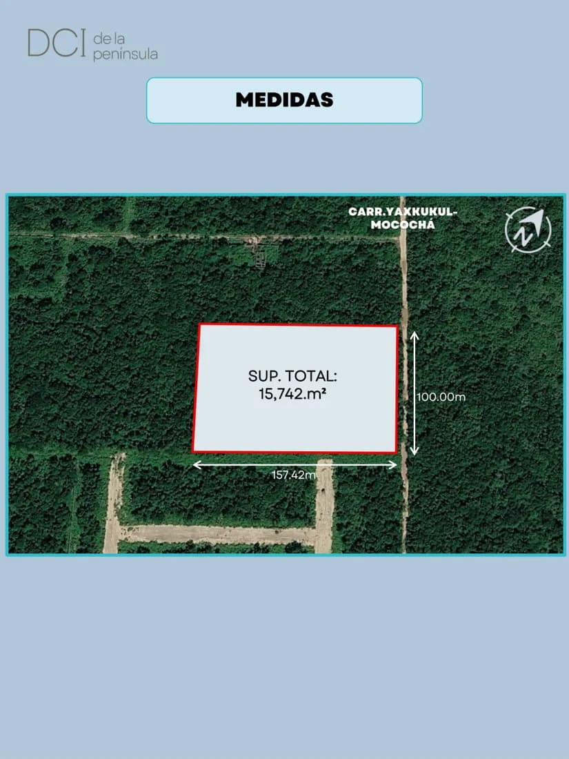 Medidas del terreno
