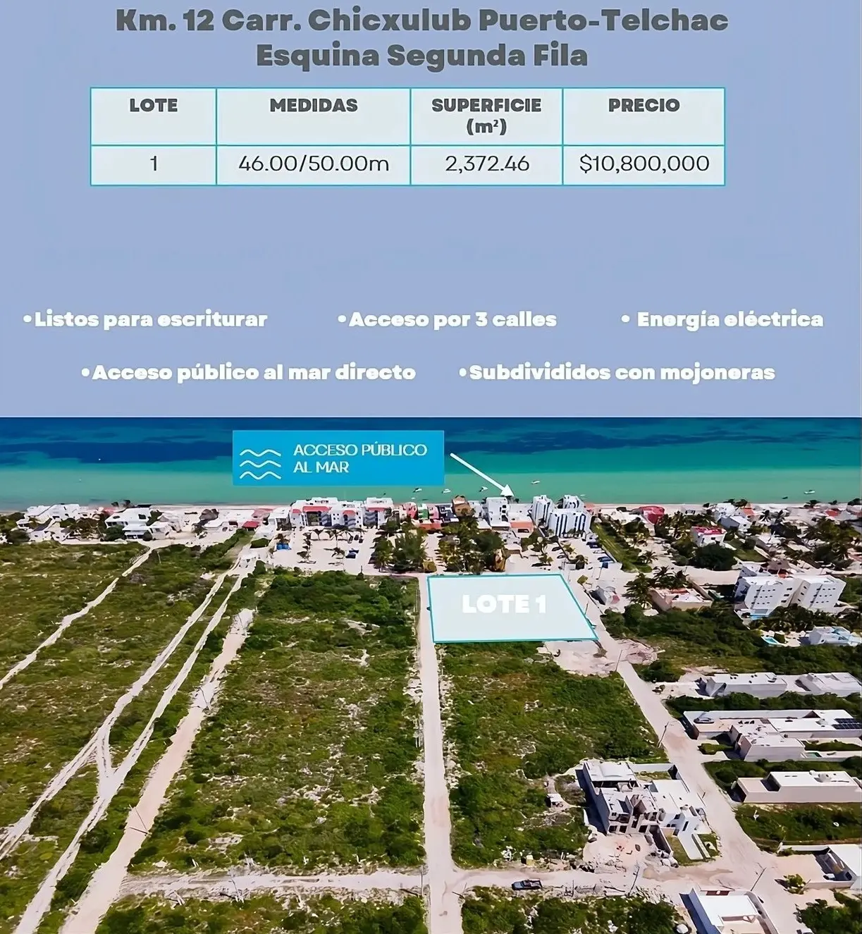 Lote Segunda Fila 3