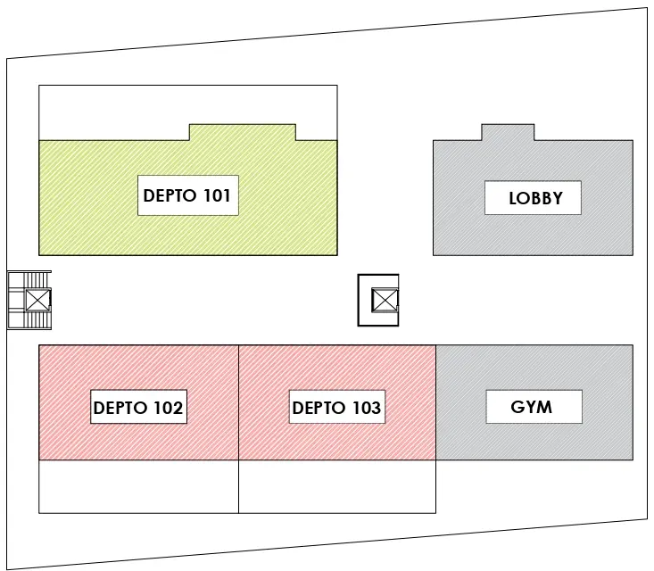 Masterplan Torre Núcleo Nivel 1